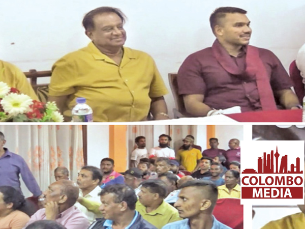 පූඬළුඔය පොහොට්ටු රැස්වීමේදී හිටපු මන්ත්රී සී.බී.ගේ කතාවට පාක්ෂිකයන්ගේ දැඩි විරෝධය-අපි ආවේ ඔයාගේ කතාව අහන්න නෙවෙයි නාමල් මහත්තයගෙ කතාව අහන්න