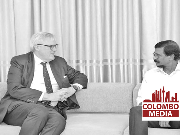 ජවිපෙ ප්රධාන ලේකම් සහ ශ්රී ලංකාවේ බ්රිතාන්ය මහකොමසාරිස් අතර හමුවක්