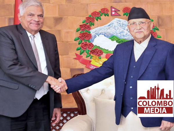 හිටපු ජනපති රනිල් නේපාල අගමැති ෂර්මා හමුවෙයි