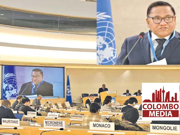 රජය සියලු පුරවැසියන්ගේ මානව හිමිකම් ආරක්ෂා කිරීමට කැපවෙනවා- විදේශ කටයුතු ඇමැති විජිත හේරත් ජගත් මානව හිමිකම් සැසියේදී කියයි