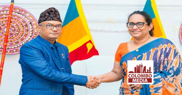 සේවා කාලය අවසන් කර මෙරටින් නික්ම යන ශ්‍රී ලංකාවේ නේපාල තානාපතිවරයා අගමැතිනිය හමුවෙයි